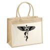 Cotton Pocket Jute Shopper Thumbnail