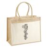 Cotton Pocket Jute Shopper Thumbnail