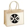Cotton Pocket Jute Shopper Thumbnail
