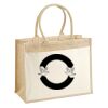 Cotton Pocket Jute Shopper Thumbnail