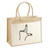 Cotton Pocket Jute Shopper Thumbnail