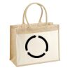 Cotton Pocket Jute Shopper Thumbnail