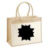 Cotton Pocket Jute Shopper Thumbnail