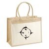 Cotton Pocket Jute Shopper Thumbnail