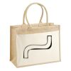 Cotton Pocket Jute Shopper Thumbnail