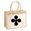 Cotton Pocket Jute Shopper Thumbnail
