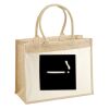 Cotton Pocket Jute Shopper Thumbnail