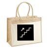 Cotton Pocket Jute Shopper Thumbnail