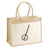 Cotton Pocket Jute Shopper Thumbnail
