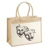 Cotton Pocket Jute Shopper Thumbnail