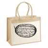 Cotton Pocket Jute Shopper Thumbnail
