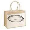 Cotton Pocket Jute Shopper Thumbnail