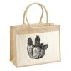 Cotton Pocket Jute Shopper Thumbnail