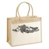Cotton Pocket Jute Shopper Thumbnail
