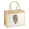 Cotton Pocket Jute Shopper Thumbnail
