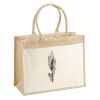 Cotton Pocket Jute Shopper Thumbnail