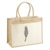 Cotton Pocket Jute Shopper Thumbnail