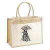 Cotton Pocket Jute Shopper Thumbnail