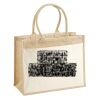 Cotton Pocket Jute Shopper Thumbnail