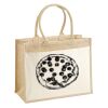 Cotton Pocket Jute Shopper Thumbnail