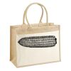 Cotton Pocket Jute Shopper Thumbnail
