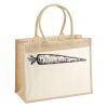 Cotton Pocket Jute Shopper Thumbnail