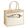 Cotton Pocket Jute Shopper Thumbnail