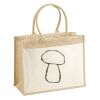 Cotton Pocket Jute Shopper Thumbnail