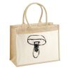 Cotton Pocket Jute Shopper Thumbnail