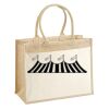 Cotton Pocket Jute Shopper Thumbnail