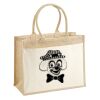 Cotton Pocket Jute Shopper Thumbnail