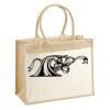 Cotton Pocket Jute Shopper Thumbnail