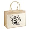 Cotton Pocket Jute Shopper Thumbnail