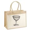 Cotton Pocket Jute Shopper Thumbnail