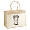 Cotton Pocket Jute Shopper Thumbnail