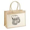 Cotton Pocket Jute Shopper Thumbnail