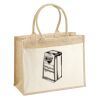 Cotton Pocket Jute Shopper Thumbnail