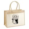 Cotton Pocket Jute Shopper Thumbnail