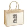 Cotton Pocket Jute Shopper Thumbnail