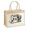 Cotton Pocket Jute Shopper Thumbnail