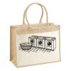 Cotton Pocket Jute Shopper Thumbnail