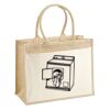 Cotton Pocket Jute Shopper Thumbnail