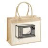 Cotton Pocket Jute Shopper Thumbnail