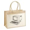 Cotton Pocket Jute Shopper Thumbnail