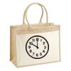 Cotton Pocket Jute Shopper Thumbnail