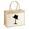 Cotton Pocket Jute Shopper Thumbnail