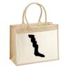 Cotton Pocket Jute Shopper Thumbnail