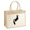 Cotton Pocket Jute Shopper Thumbnail