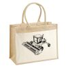 Cotton Pocket Jute Shopper Thumbnail