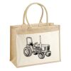 Cotton Pocket Jute Shopper Thumbnail
